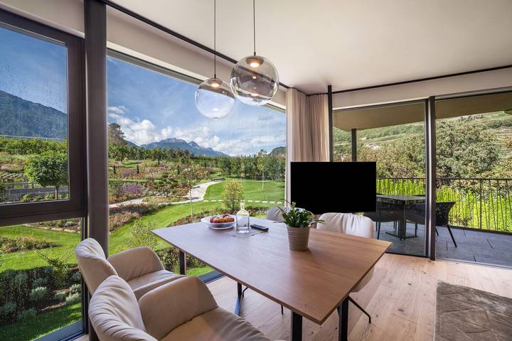 Appartement entier, Appartement "Natur Romantik Annalena" avec vue sur les montagnes, terrasse privée et Wi-Fi in Kastelbell, Castelbello-Ciardes