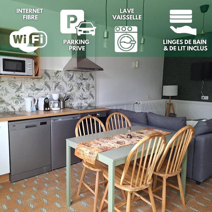 Appartement de vacances pour 4 personnes, avec vue