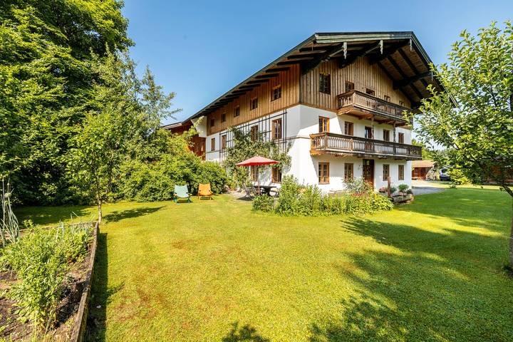 Ferienwohnung für 4 Personen, mit Garten und Sauna in Fischbachau