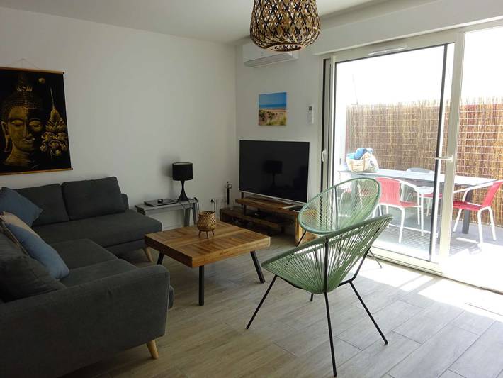 Villa pour 6 personnes, avec terrasse dans Biscarrosse Plage - 2