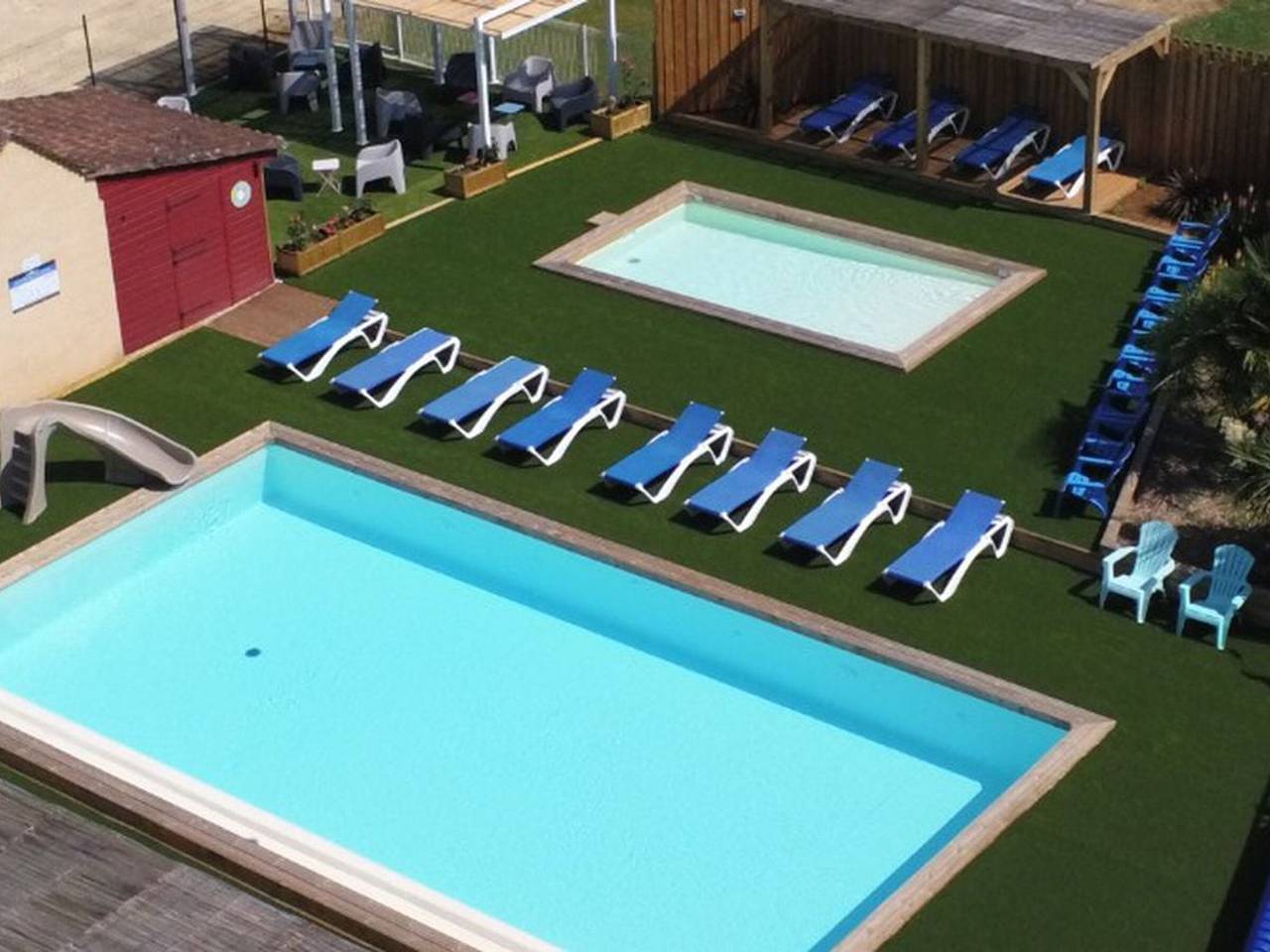 Mobilheim mit Terrasse in Limeuil für 3 Personen in Limeuil, Périgord Pourpre