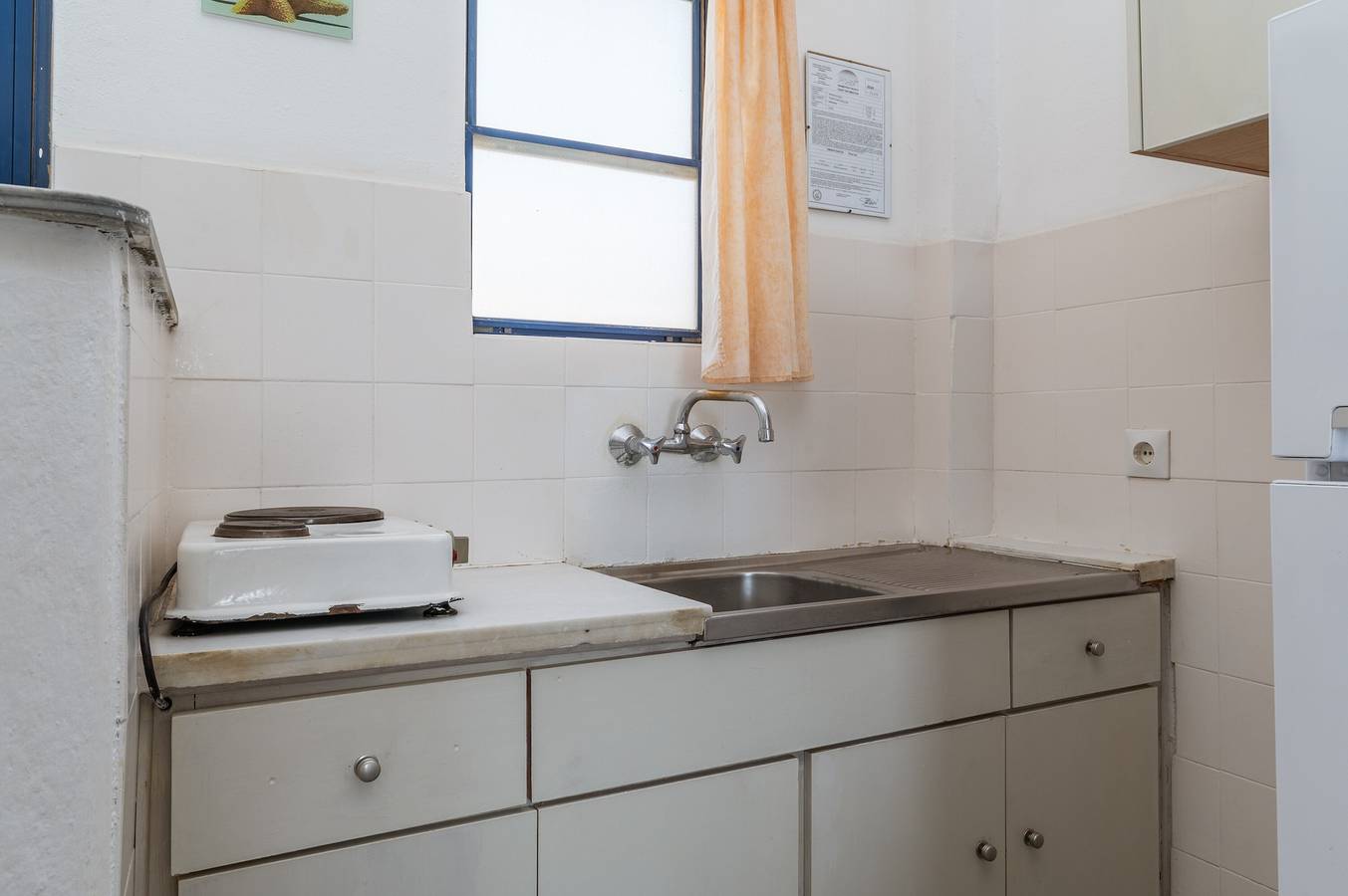 Vakantiehuis '1a Kypri Seaview Perasma Studio' met Uitzicht op Zee, Wifi en Airconditioning in Andros