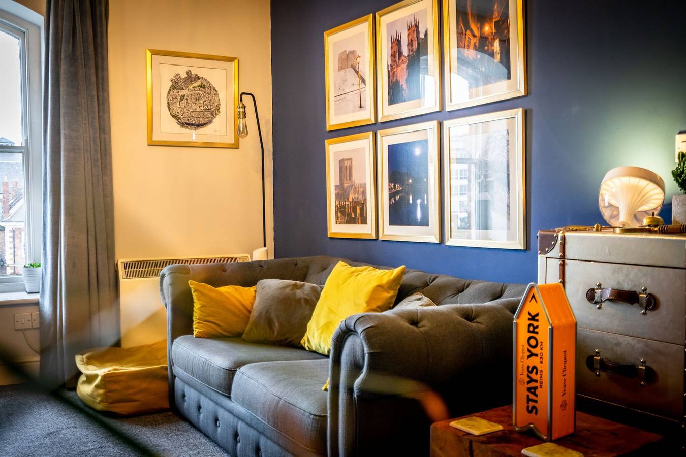 Quayside in York, Yorkshire