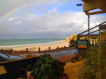Gîte pour 2 personnes, avec vue et terrasse dans Plage Trestignel