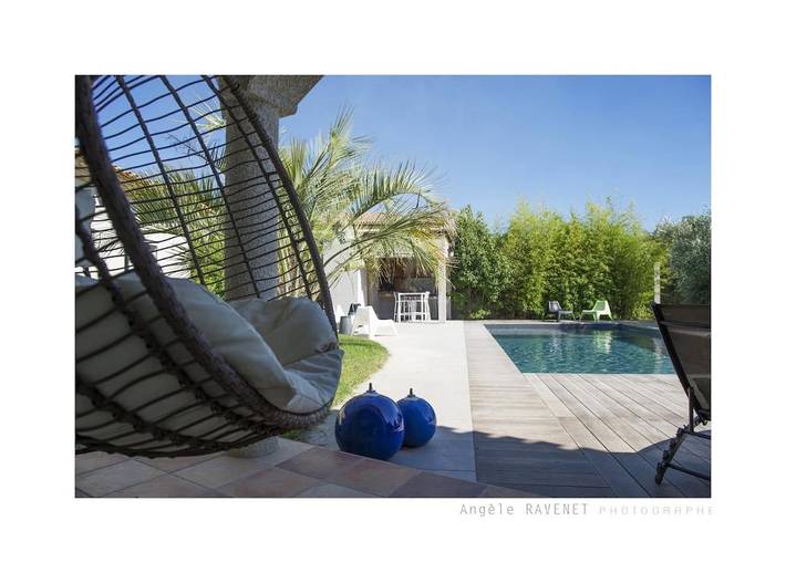 Location de vacances pour 14 personnes, avec vue ainsi que jardin et piscine à Puissalicon - 3