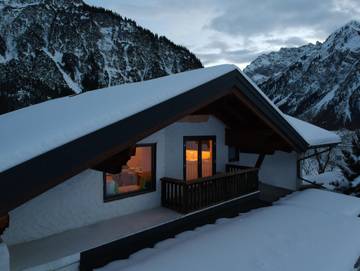 Hütte für 6 Personen, mit Balkon, kinderfreundlich im Kleinwalsertal