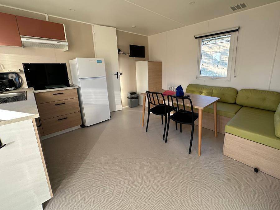 Camping Paradis - La Croix L'abbé - Mobilhome 4 personas - Confort casa móvil + 2 dormitorios 2 baños 4 personas in Saint-Valery-sur-Somme, Región de Abbeville