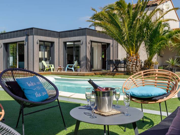 Location de vacances pour 8 personnes, avec jardin et terrasse, animaux acceptés à Saint-Brevin-les-Pins - 3