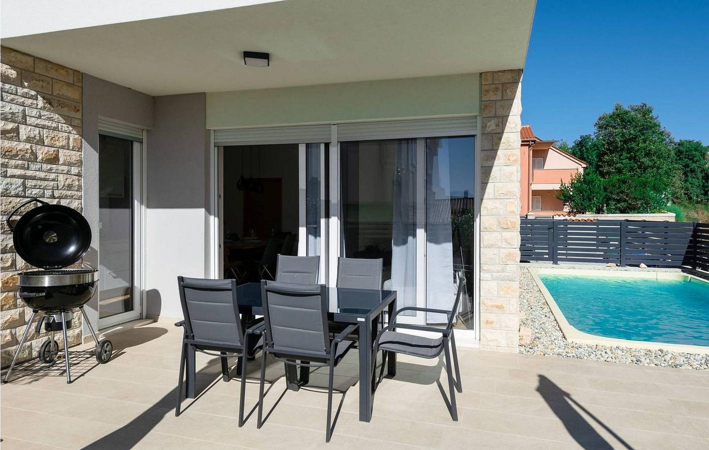 Ferienhaus für 6 Personen mit Terrasse in Barbariga, Südküste Istrien
