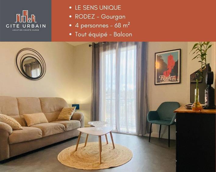 Apartamento de vacaciones para 4 personas, con vistas y balcón - 1