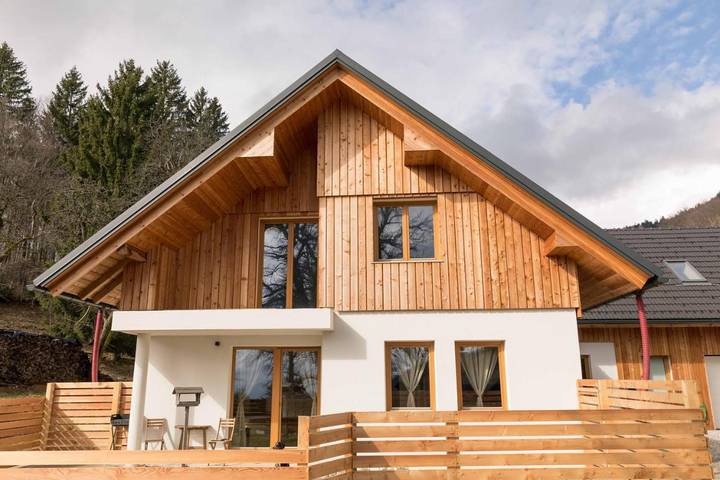 Appartement de vacances pour 8 personnes, avec jardin ainsi que vue et sauna, animaux acceptés - 1