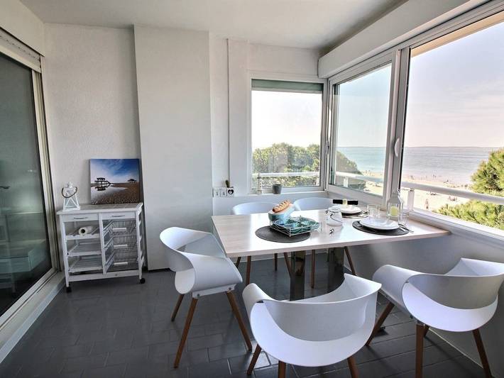 Gîte pour 4 personnes dans Casino de la Plage (Arcachon)