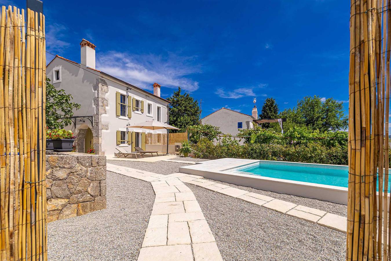 Ferienhaus Frane mit Pool in Krk Stadt, Krk