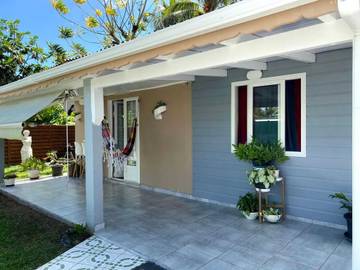 Bungalow pour 2 personnes, avec terrasse en Guadeloupe