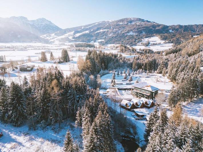Ośrodek wypoczynkowy dla 2 osób, z basen i jacuzzi oraz sauna i ogród w Dolomity