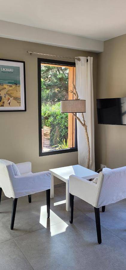 Chambre d’hôte pour 2 personnes, avec terrasse ainsi que piscine et jardin à Lacanau - 3