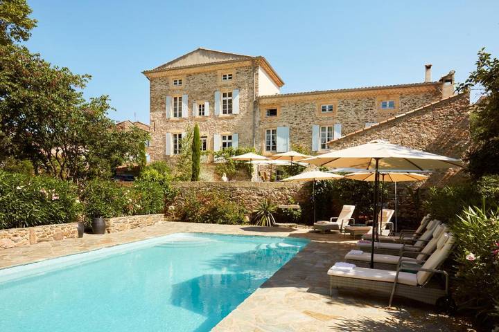 Maison d’hôte pour 2 personnes, avec Terrasse et Jardin ainsi que Piscine et Vue