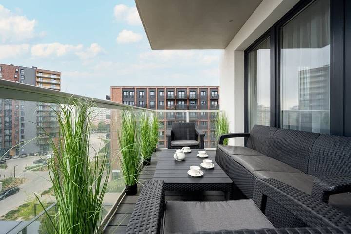 Ferienwohnung für 6 Personen, mit Balkon/Terrasse in Breslau - 4