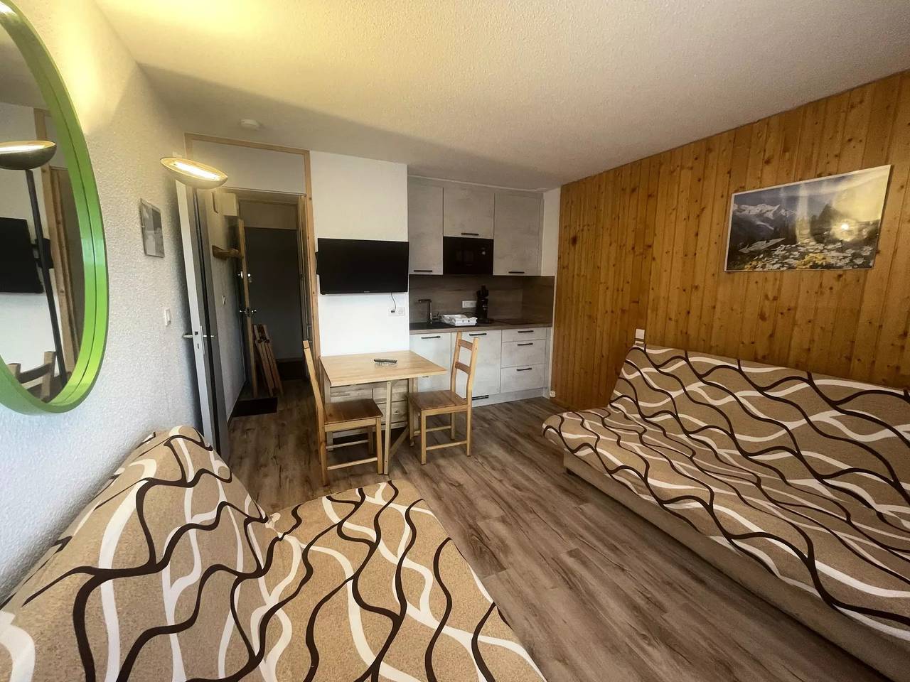 Studio entier, Studio rénové 3 personnes - Plagne Village in Plagne Villages, La Plagne-Tarentaise