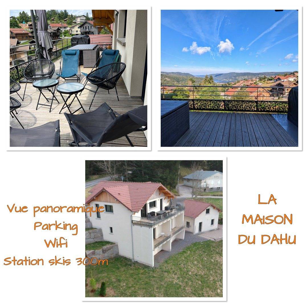 Maison récente au pied des pistes et vue sur le lac in Gérardmer, Parc naturel régional des Ballons des Vosges