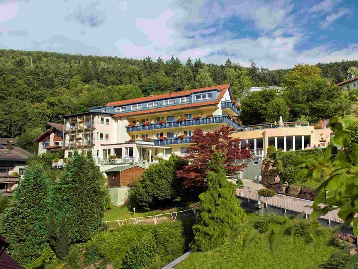 Hôtel pour 2 personnes, avec sauna et jacuzzi ainsi que terrasse et balcon/terrasse à Bad Wildbad - 2
