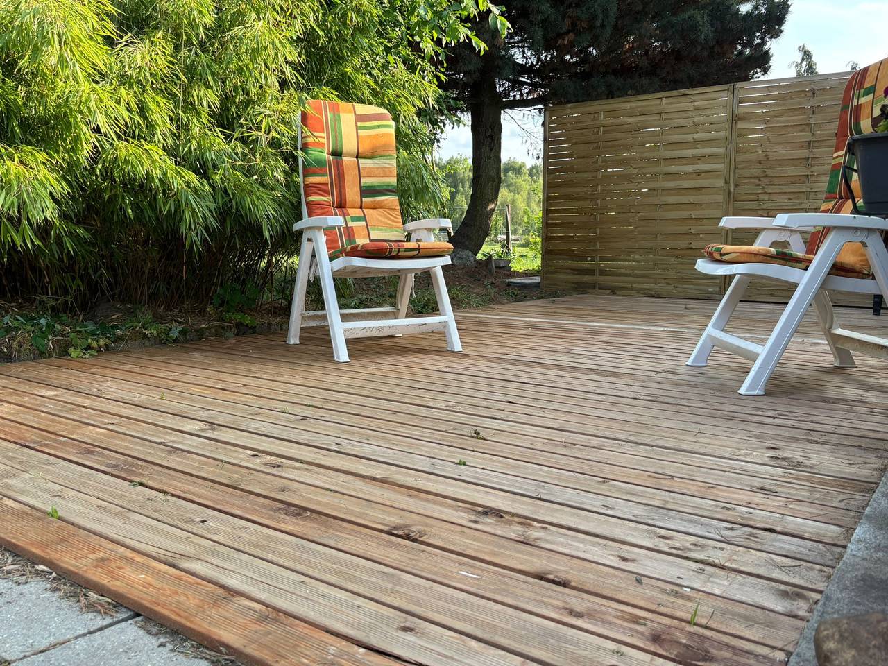 Ferienhaus 'Haus Im Grünen' mit privater Terrasse, Gemeinschaftsgarten und Wi-Fi in Calau, Oberspreewald-Lausitz