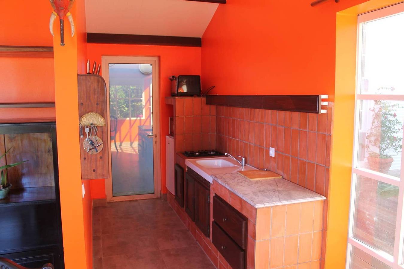Charming bungalow with sea view in Sainte Rose in Sainte-Rose, Guadeloupe (Caribbean)