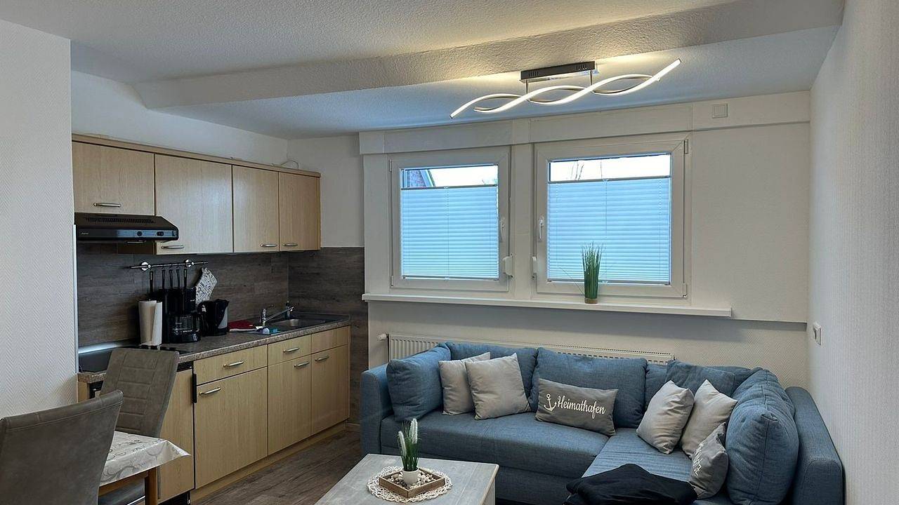 Geheel vakantieappartement, Vakantieappartement voor 3 personen met tuin in Neuharlingersiel, Landkreis Wittmund
