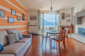 Ferienhaus für 4 Personen, mit Garten und Seeblick in Gemeinde Varenna