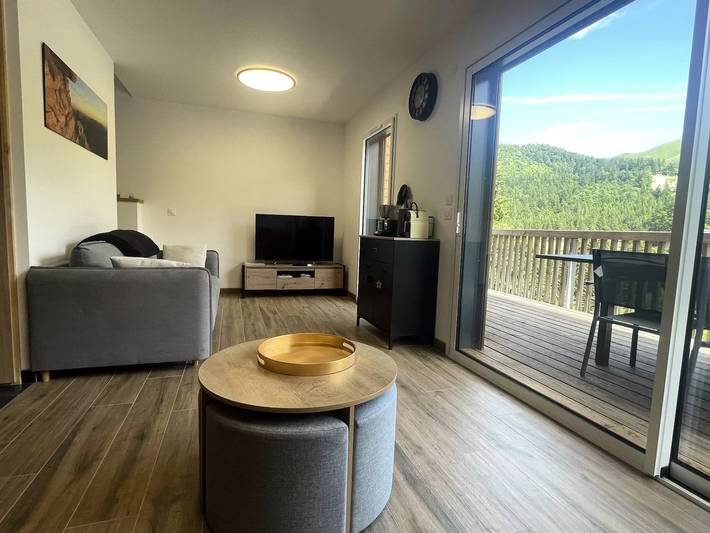 Gîte pour 10 personnes, avec terrasse à Laveissière - 3