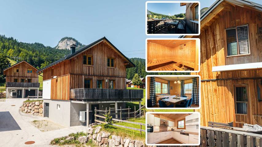 Ferienhaus für 12 Personen, mit Sauna und Garten in Altaussee