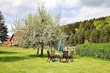Ferienwohnung für 6 Personen, mit Garten in Obertrubach