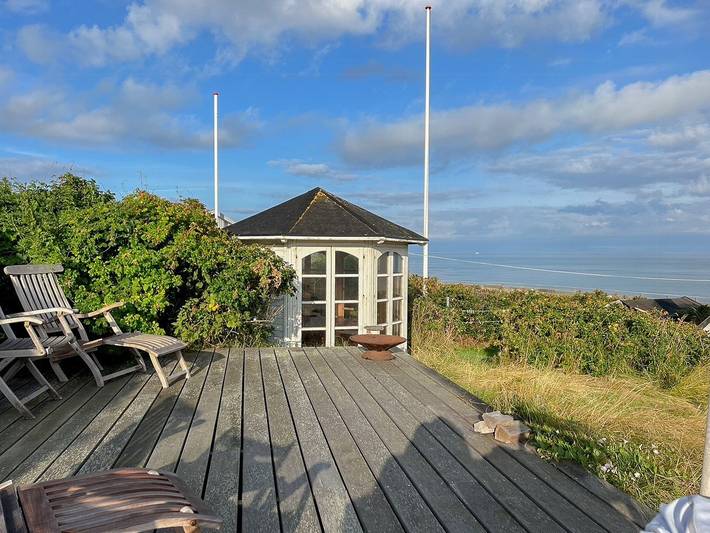 Ferienhaus für 5 Personen, mit Terrasse und Garten an der Kattegat Küste