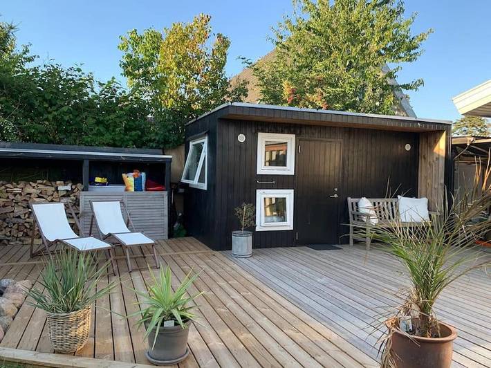 Ferienwohnung für 2 Personen, mit Garten und Ausblick