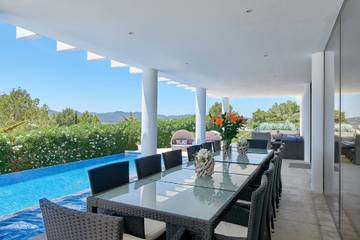 Villa in Santa Eulària des Riu, Ibiza Osten für 8 