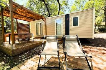 Mobil home pour 4 personnes à Cendras