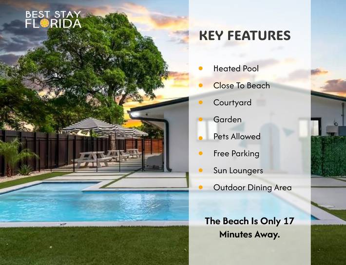 Holiday apartment for 6 people, with terrace and pool as well as garden - 1