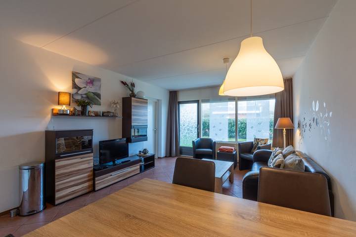 Ferienhaus für 4 Personen, mit Balkon/Terrasse und Terrasse sowie Garten