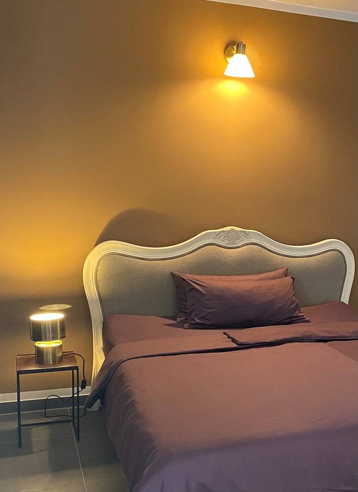 Ferienwohnung für 3 Personen, mit Terrasse und Ausblick sowie Garten in Nienhagen