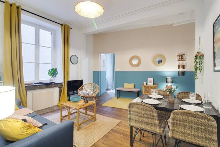 Apartamento entero, Apartamento de vacaciones para 4 personas in Nantes, Nantes region