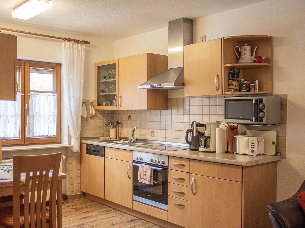 Ganze Wohnung, Ferienwohnung 'Schneckenhus' mit Gemeinschaftsterrasse, Balkon und Wi-Fi in Lautenbach, Mittlerer Schwarzwald