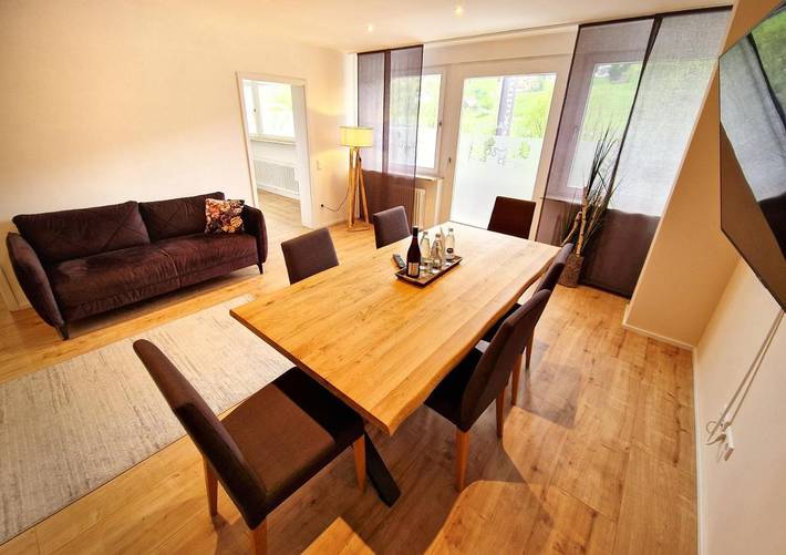 Ferienwohnung für 8 Personen, mit Balkon und Terrasse in Ottenhöfen im Schwarzwald