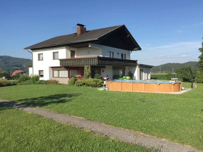 Ferienwohnung für 6 Personen, mit Garten und Ausblick sowie Pool - 1