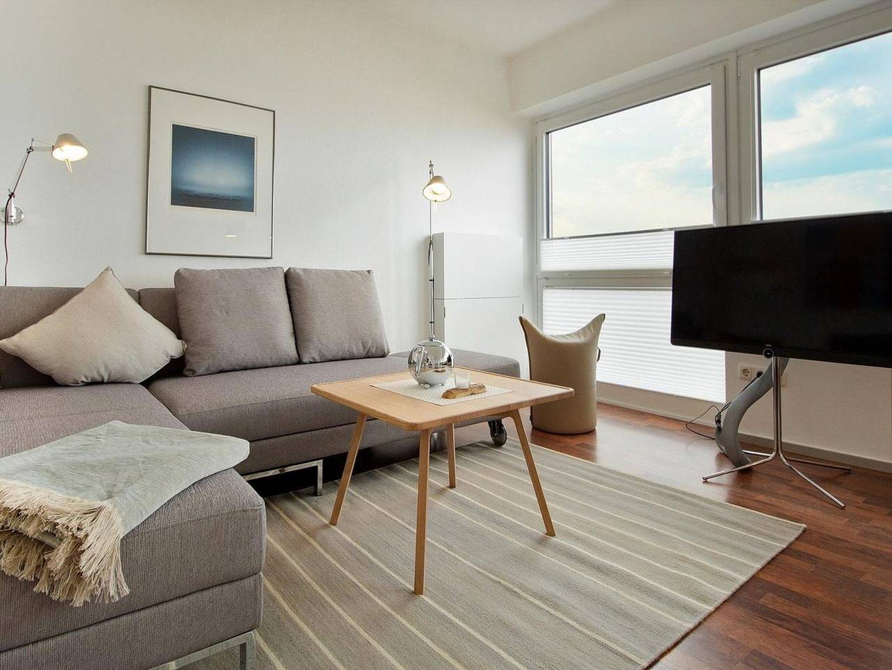 Ganze Ferienwohnung, Haus Panorama - Tolle Ferienwohnung in der ersten Reihe mit sensationellem Meer- und Strandblick in Wangerooge