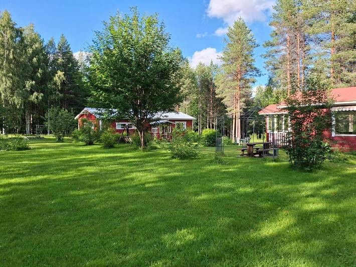 Dom dla 4 osób, z ogród i taras oraz widok i sauna w Finlandia