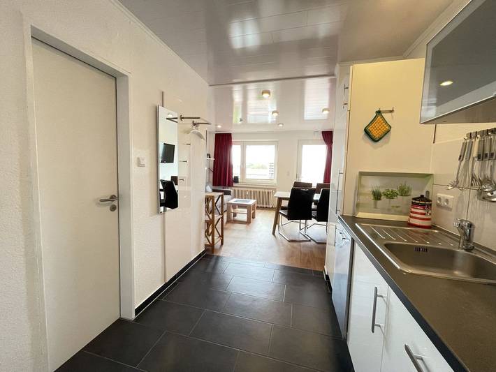 Ferienwohnung für 3 Personen, mit Ausblick und Terrasse auf den Ostfriesische Inseln - 4