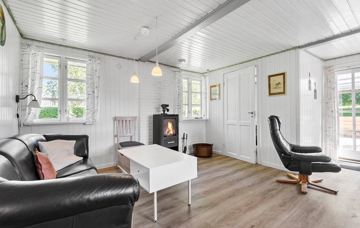 Ferienhaus für 8 Personen mit Terrasse in Bork Havn, Ringkøbing Fjord