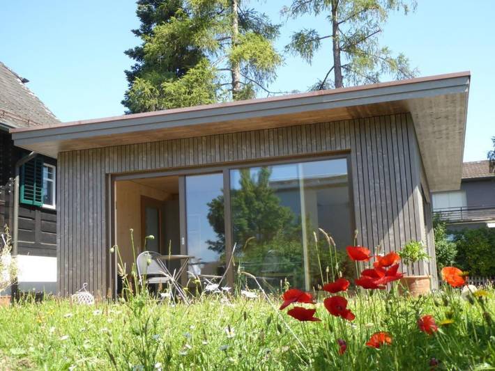 Vakantiehuis voor 3 personen, met Terras en Tuin in Oost-Zwitserland