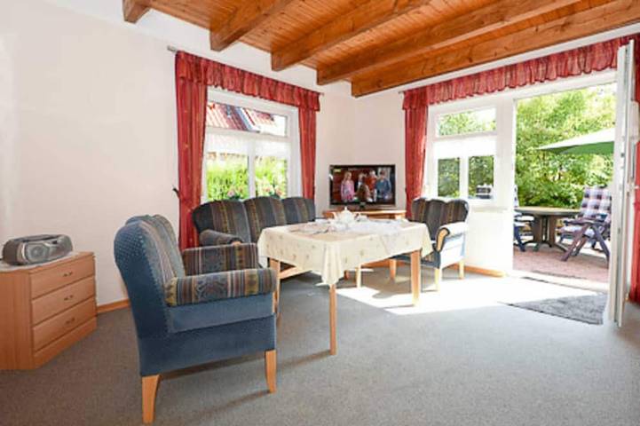 Ferienwohnung für 4 Personen, mit Garten an der Nordsee