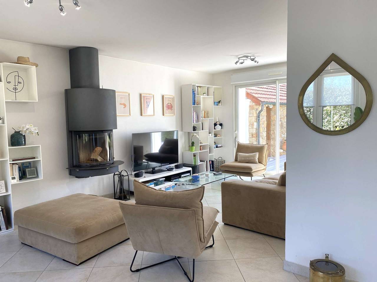 Ferienhaus für 6 Personen mit Balkon in Trégastel, Rosa Granitküste